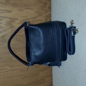 Brighton Ferrara Caldera Handbag in Ink